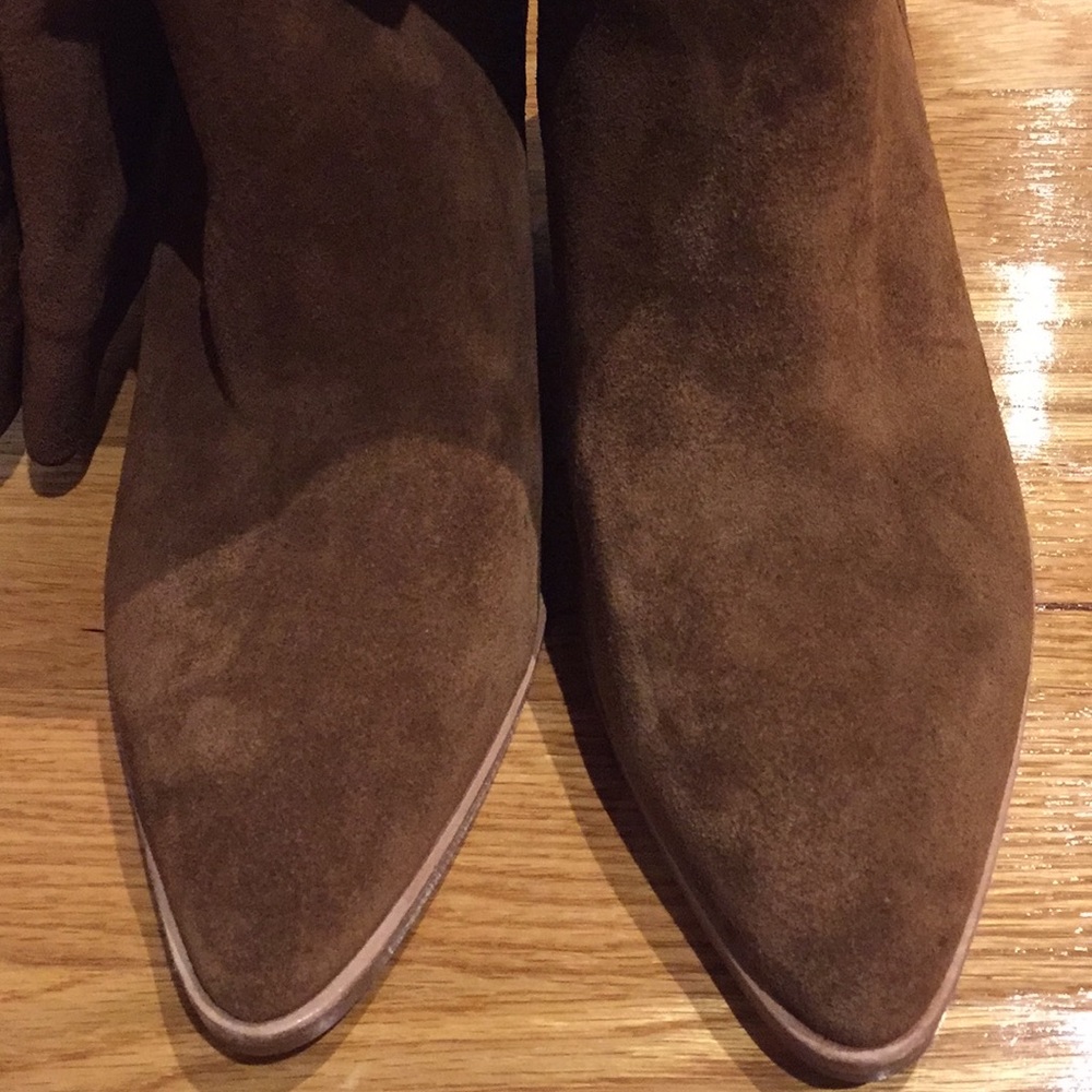 Steve Madden Cognac Leather Boots - Picture 5 of 8